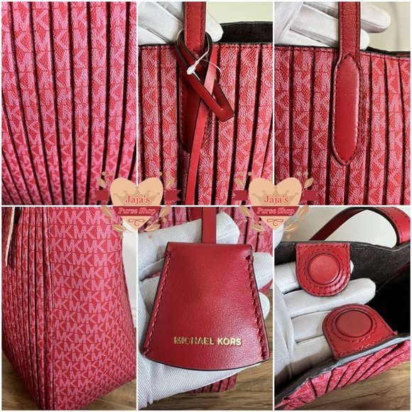 ❤️Michael Kors Signature PVC Large  Tote Purse❤️ - Picture 8 of 16